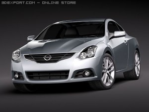 Nissan Altima Coupe 2010 Modèle 3D