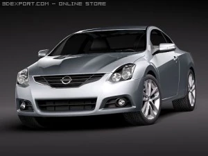 Nissan Altima Coupe 2010 3D Model