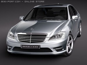 Mercedes-Benz S-class AMG 2010 Modelo 3D