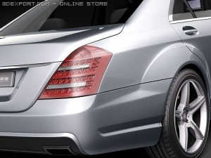 Mercedes-Benz S-class AMG 2010 Modelo 3D