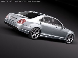 Mercedes-Benz S-class AMG 2010 Modelo 3D