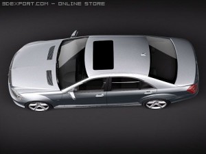 Mercedes-Benz S-class AMG 2010 Modelo 3D