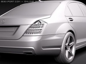 Mercedes-Benz S-class AMG 2010 Modelo 3D