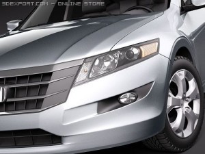Honda Accord Crosstour 2010 3D Model