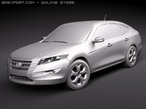 Honda Accord Crosstour 2010 3D Model