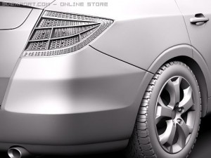 Honda Accord Crosstour 2010 3D Model