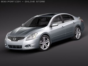 Nissan Altima Coupe 2010 Modelo 3D
