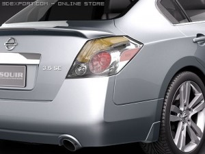 Nissan Altima Coupe 2010 Modello 3D