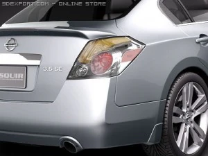 Nissan Altima Coupe 2010 3D Model