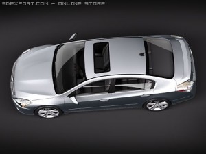 Nissan Altima Coupe 2010 Modello 3D
