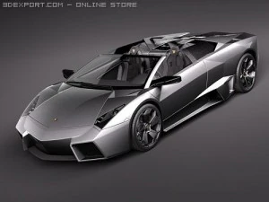 Reventon Roadster 2010 3D Model