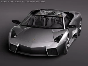 Reventon Roadster 2010 3D Model