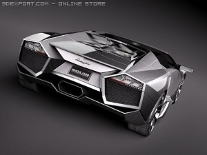 Reventon Roadster 2010 Modello 3D