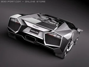 Reventon Roadster 2010 3D Model