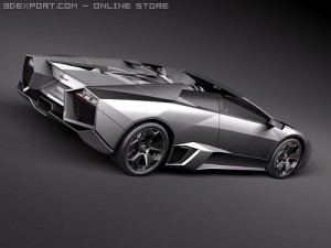 Reventon Roadster 2010 Modello 3D