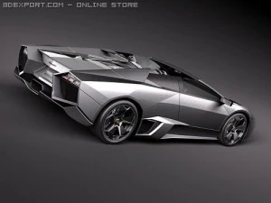 Reventon Roadster 2010 3D Model