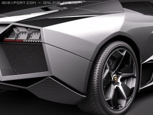 Reventon Roadster 2010 Modello 3D