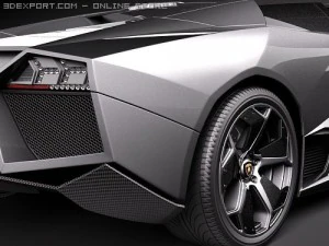 Reventon Roadster 2010 3D Model