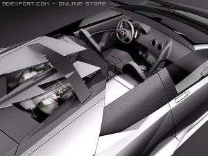 Reventon Roadster 2010 3D Model