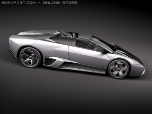 Reventon Roadster 2010 Modello 3D