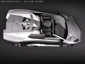 Reventon Roadster 2010 3D Model
