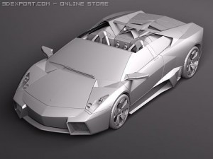 Reventon Roadster 2010 Modello 3D