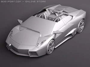 Reventon Roadster 2010 3D Model