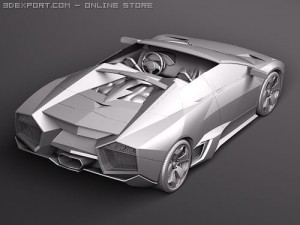 Reventon Roadster 2010 Modello 3D