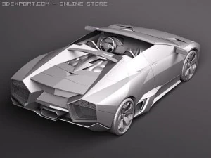 Reventon Roadster 2010 3D Model