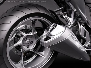 Honda VFR1200 2010 3D Model