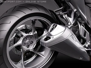 Honda VFR1200 2010 3D Model
