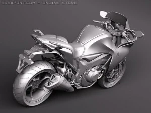 Honda VFR1200 2010 3D Model