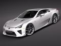 Lexus LFA Modello 3D