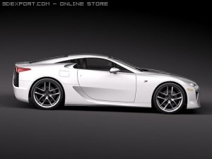 Lexus LFA 3D Model