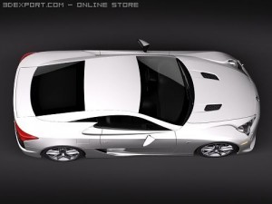 Lexus LFA 3D Model