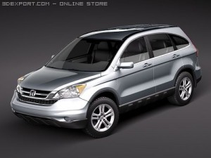 Honda CRV 2010 3Dモデル