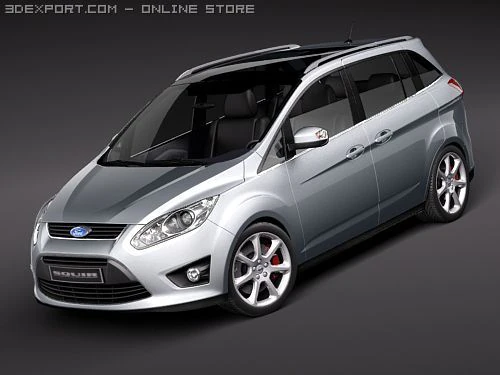 Grand Cmax 2011 3D Model .c4d .max .obj .3ds .fbx .stl .blend 
