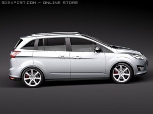 Grand Cmax 2011 3D Model