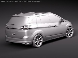 Grand Cmax 2011 3D Model