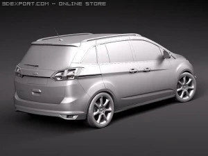 Grand Cmax 2011 3D Model