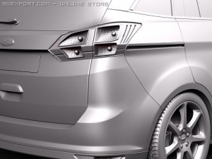 Grand Cmax 2011 3D Model