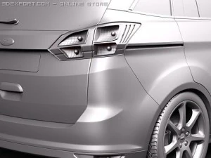 Grand Cmax 2011 3D Model