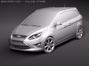 Grand Cmax 2011 3D Model
