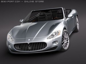 Maserati GranCabrio 2011 Modèle 3D