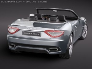 Maserati GranCabrio 2011 Modèle 3D