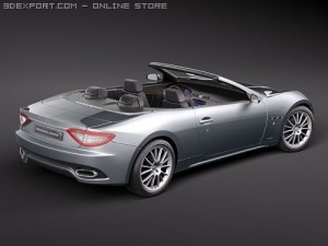 Maserati GranCabrio 2011 Modèle 3D