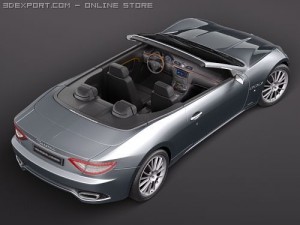 Maserati GranCabrio 2011 Modèle 3D
