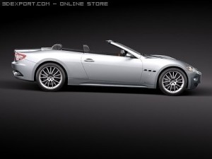 Maserati GranCabrio 2011 Modèle 3D