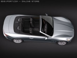 Maserati GranCabrio 2011 Modèle 3D