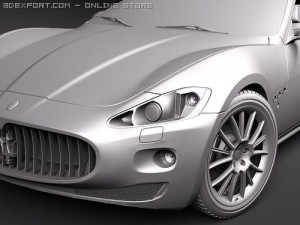 Maserati GranCabrio 2011 Modèle 3D